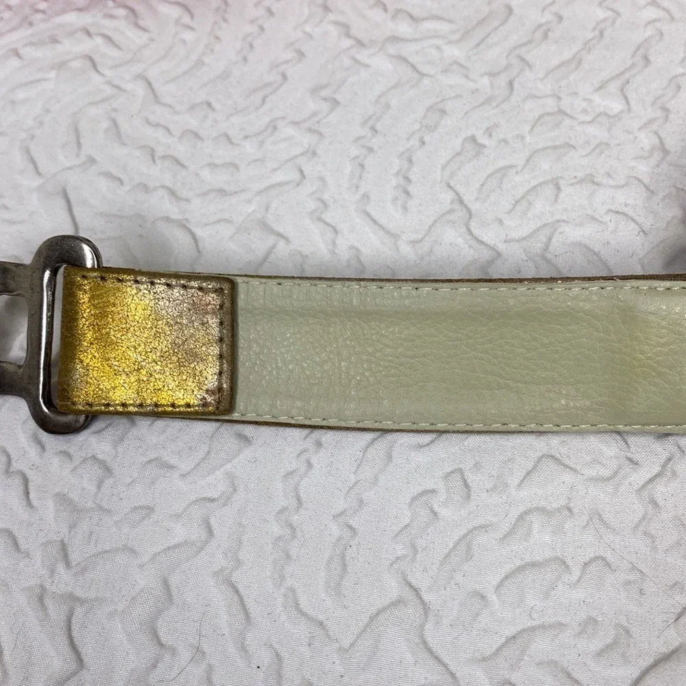 Suzi‎ Roher leather stretch belt